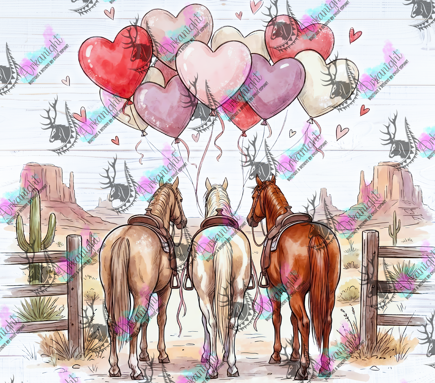 Numérique - Collection Saint-Valentin Vintage 2026 - Horse's Back