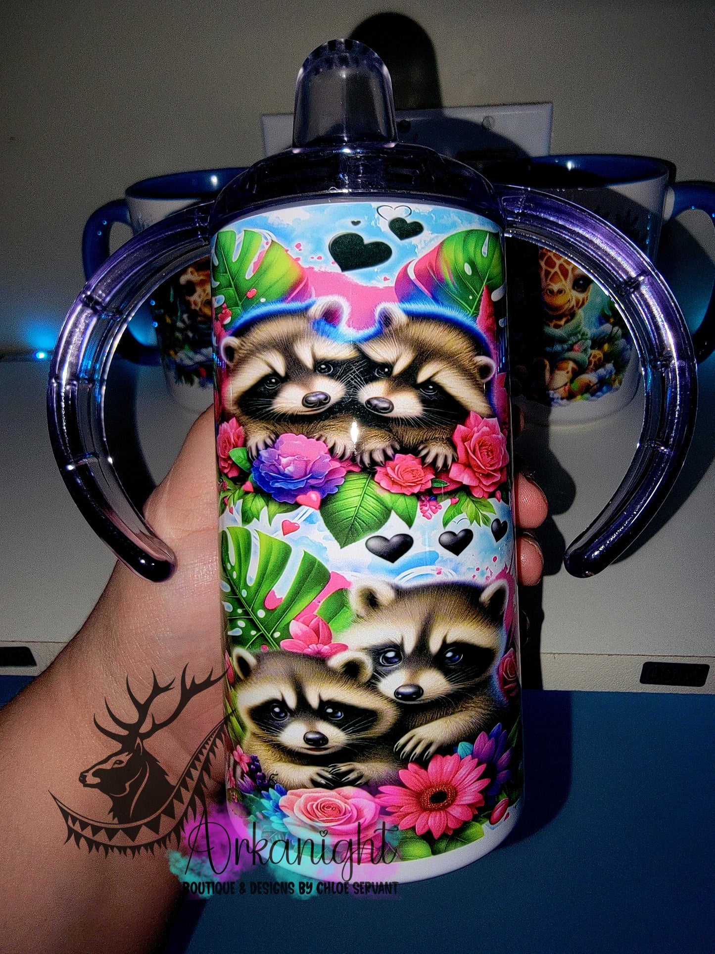 Gourde - Biberon Évolutif sur commande - Collection Saint-Valentin 2026 - Ratons Amoureux