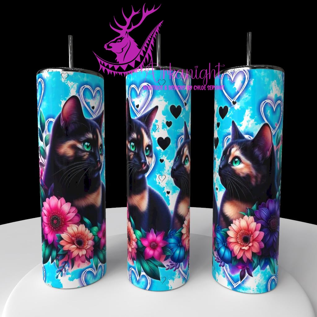 Gourde sur commande - Collection Saint-Valentin 2026 - Chats - 14