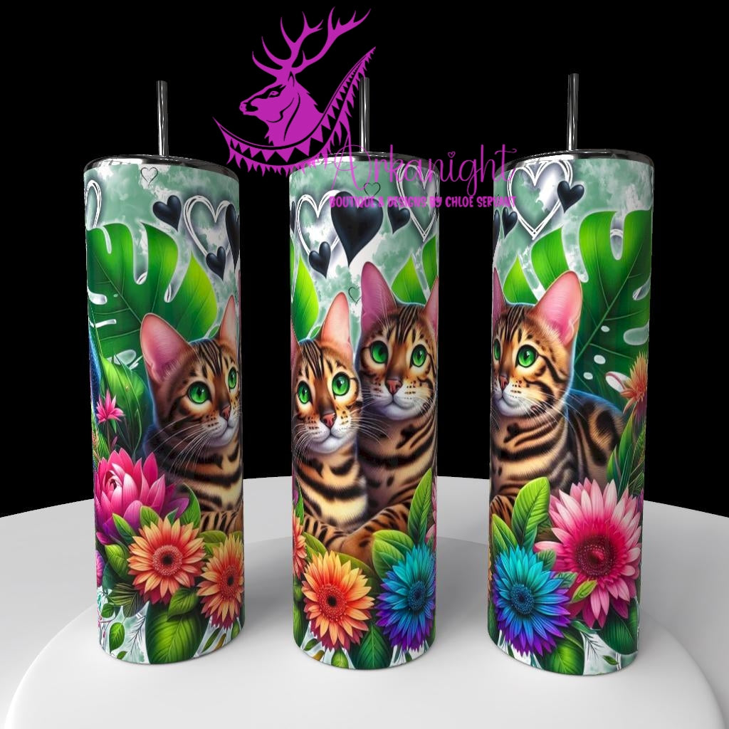 Gourde sur commande - Collection Saint-Valentin 2026 - Chats - 22