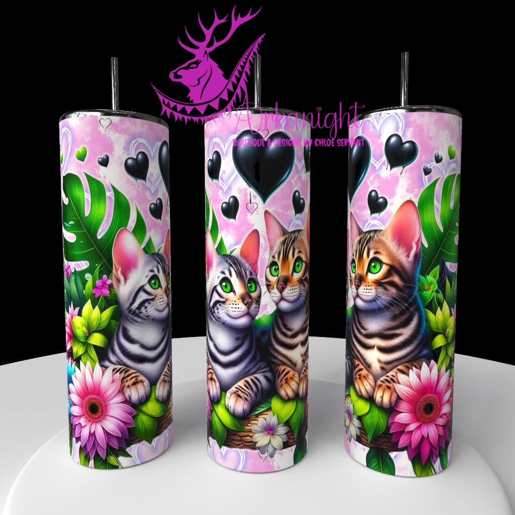 Gourde sur commande - Collection Saint-Valentin 2026 - Chats - 29