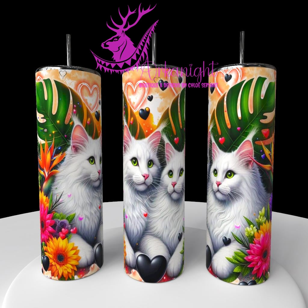 Gourde sur commande - Collection Saint-Valentin 2026 - Chats - 32