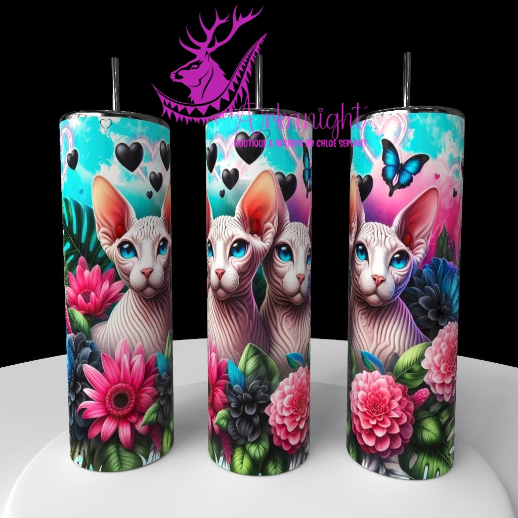 Gourde sur commande - Collection Saint-Valentin 2026 - Chats - 35