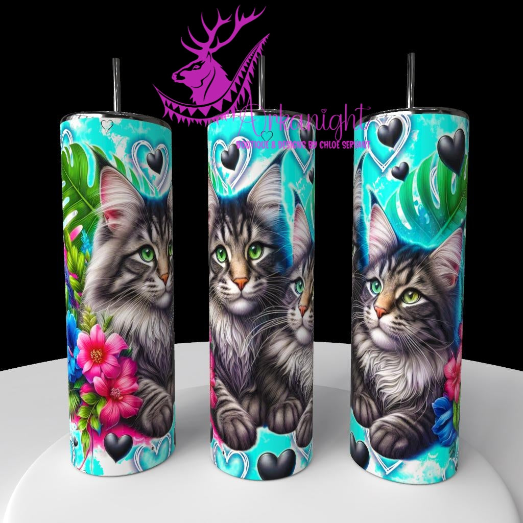 Gourde sur commande - Collection Saint-Valentin 2026 - Chats - 43
