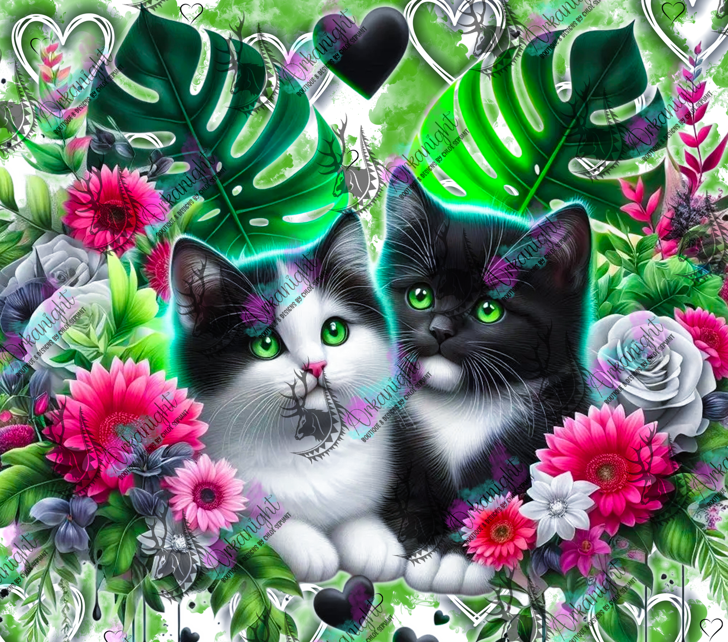 Numérique - Collection Saint-Valentin 2026 - Chats - 38