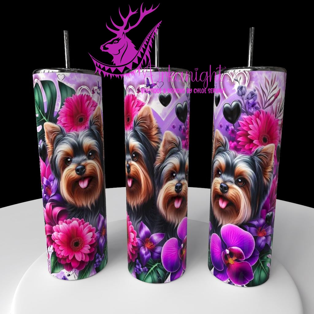 Gourde sur commande - Collection Saint-Valentin 2026 - Chiens - 02
