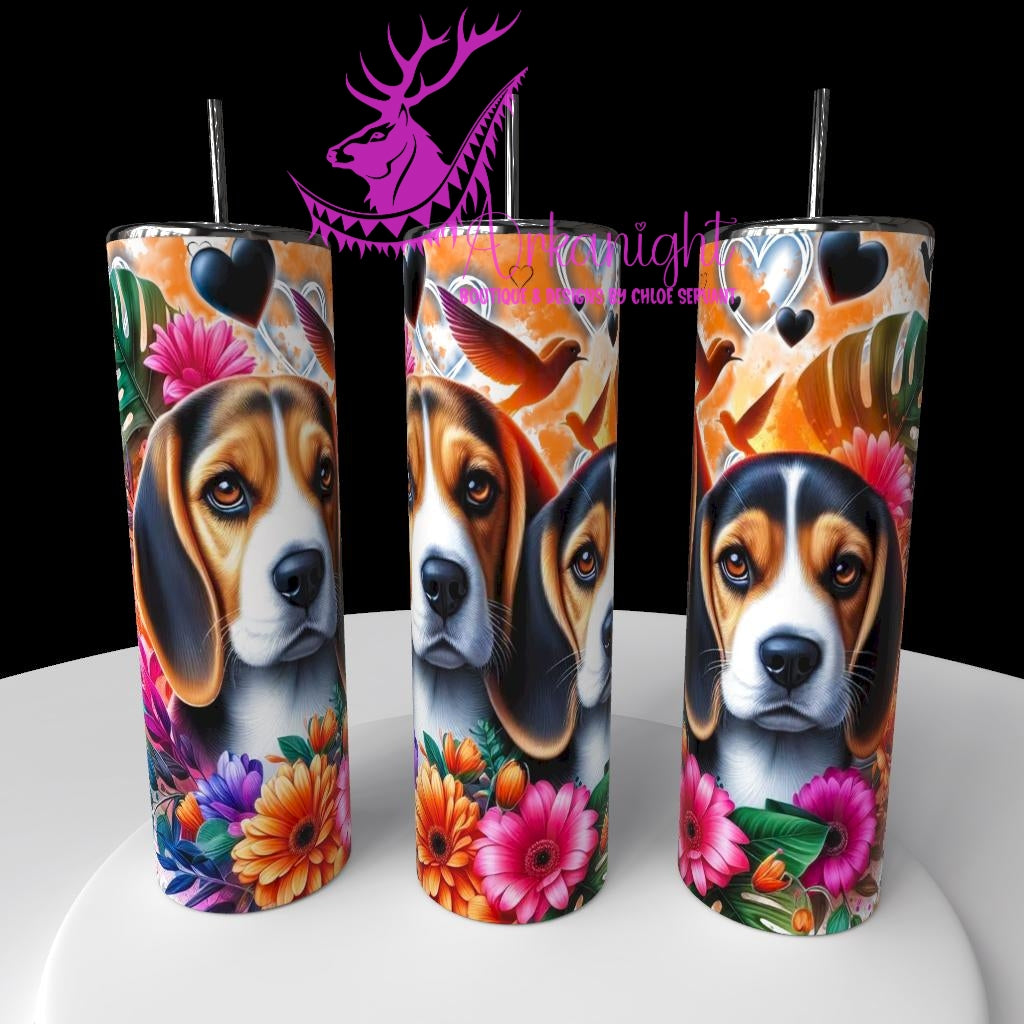 Gourde sur commande - Collection Saint-Valentin 2026 - Chiens - 17