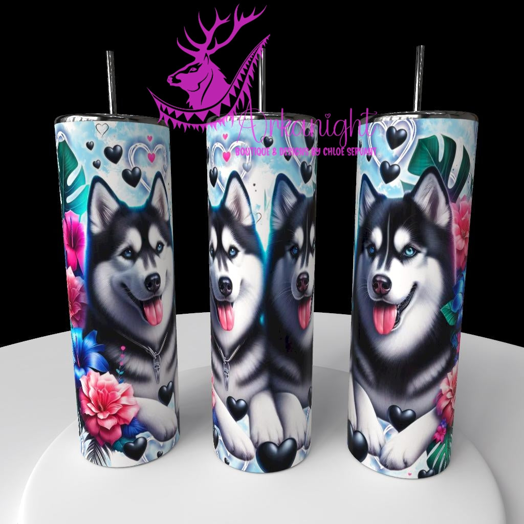 Gourde sur commande - Collection Saint-Valentin 2026 - Chiens - 26