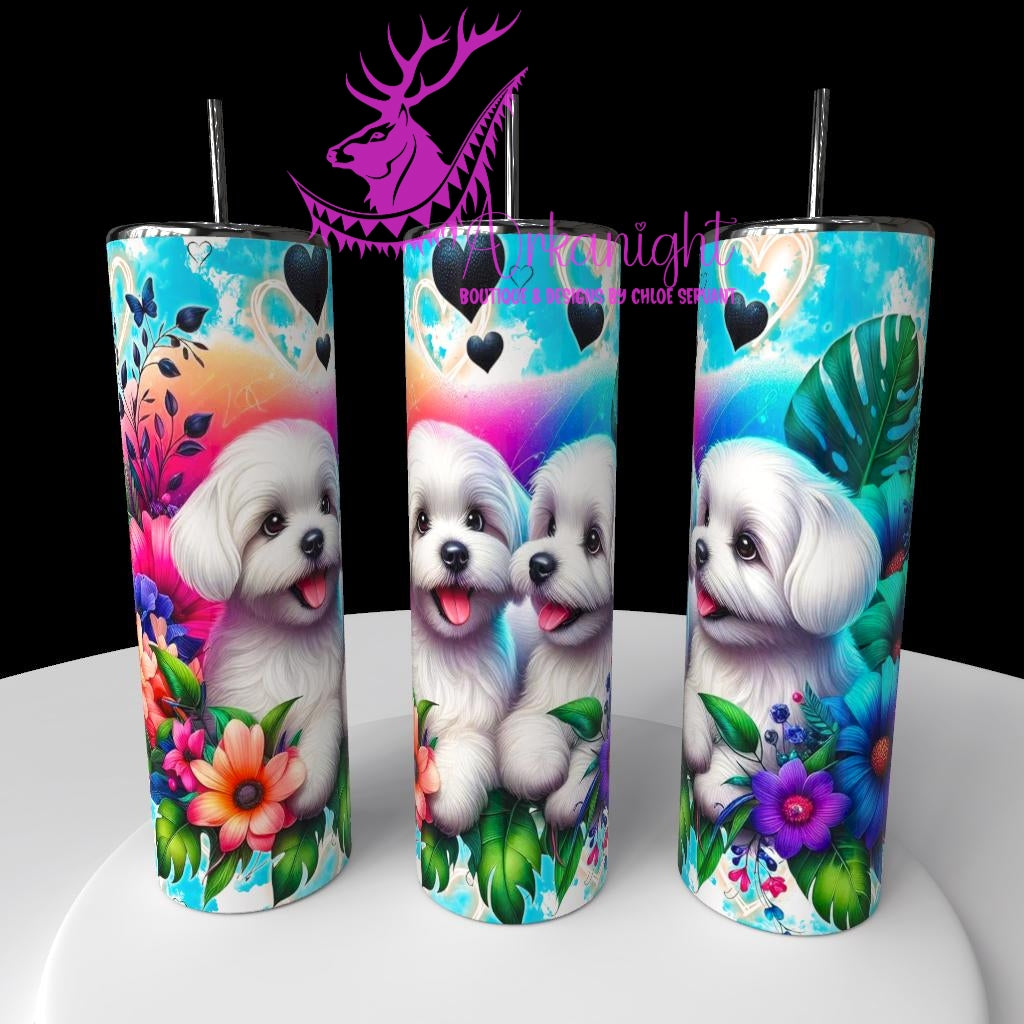 Gourde sur commande - Collection Saint-Valentin 2026 - Chiens - 53
