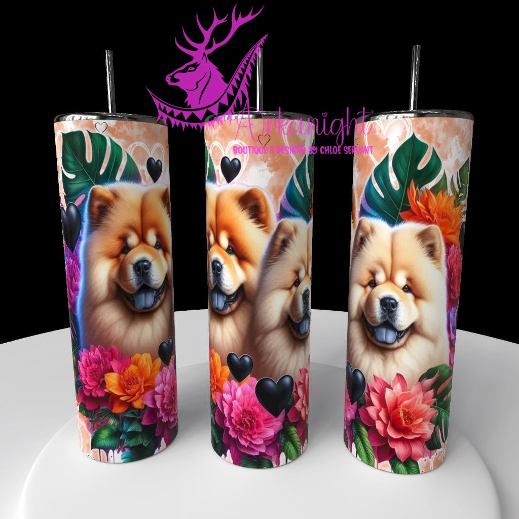 Gourde sur commande - Collection Saint-Valentin 2026 - Chiens - 54
