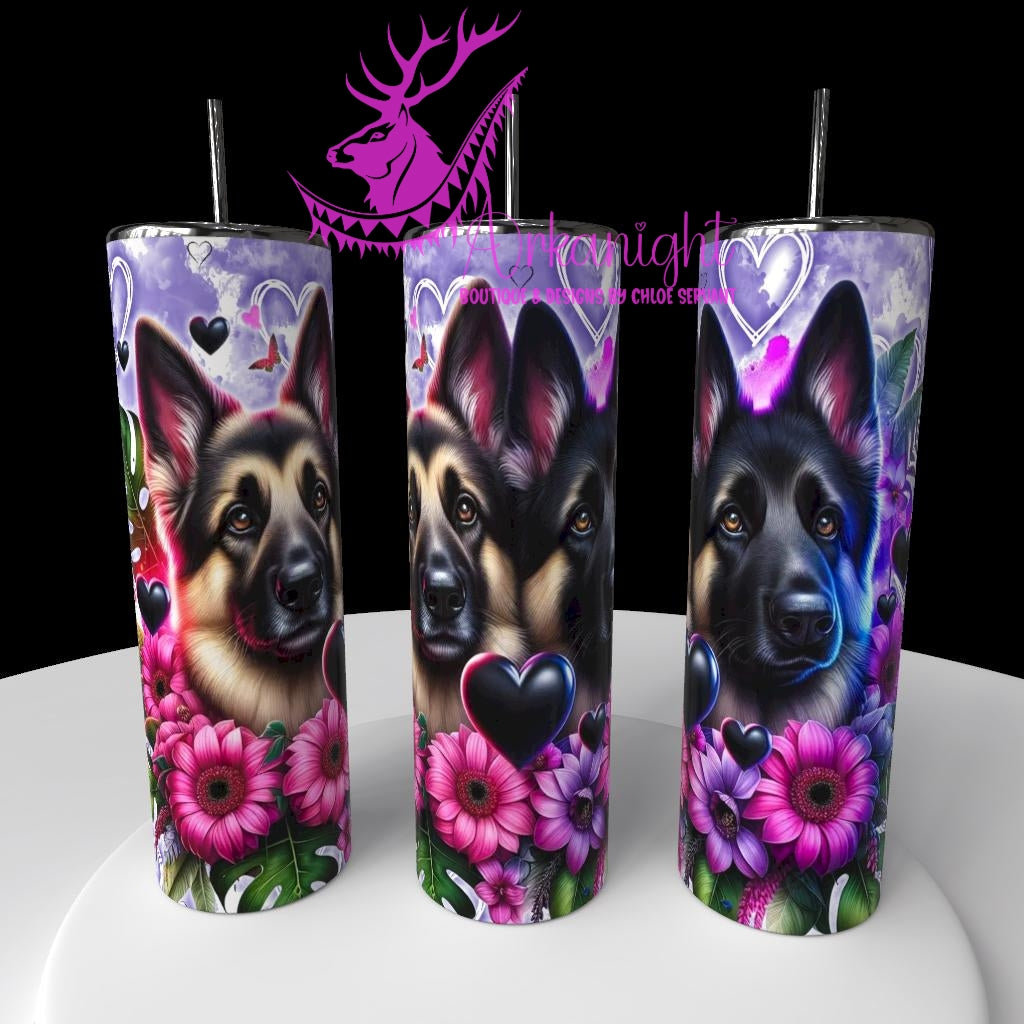 Gourde sur commande - Collection Saint-Valentin 2026 - Chiens - 58