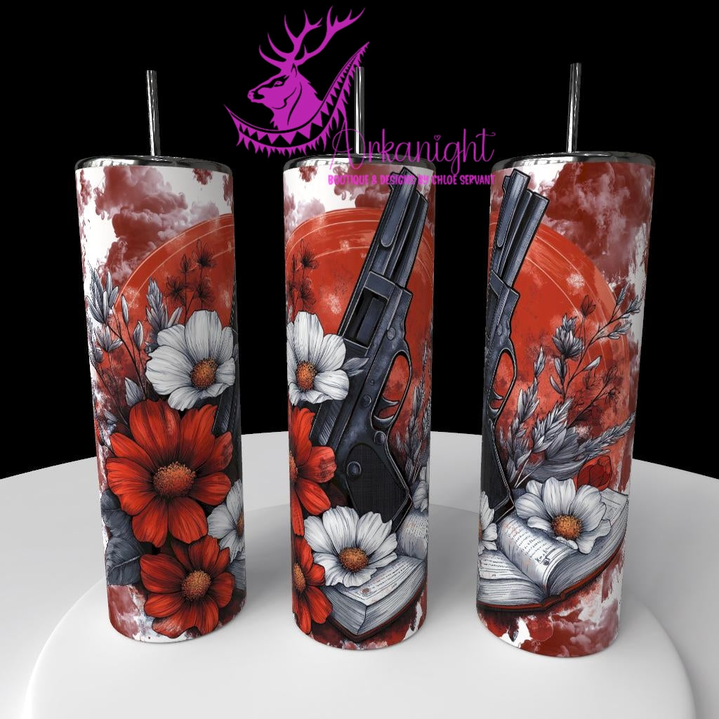 Gourde sur commande - Collection Lecture - Dark Romance 2026 - Mafia Boss Book Boyfriend - Choix Français, Anglais ou Sans Écritures