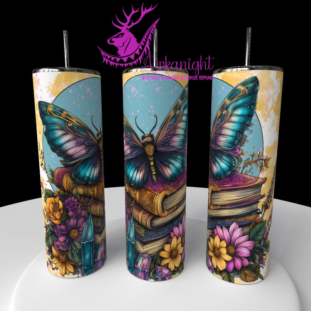 Gourde sur commande - Collection Lecture - Dark Romance 2026 - Carbure aux livre et à la fantaisie - 02 - Choix Français, Anglais ou Sans Écritures