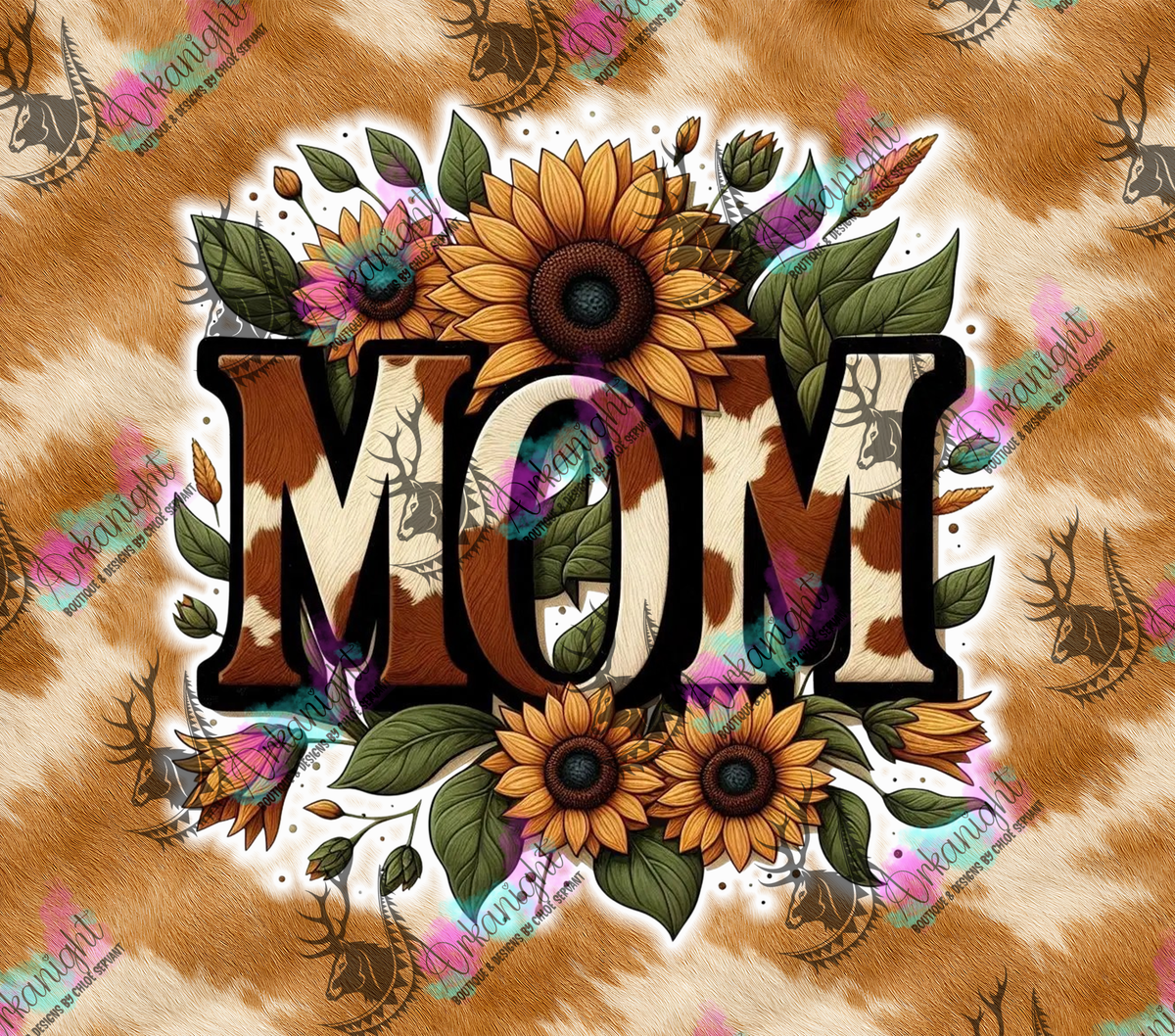 Numérique - Collection Fête des mères 2026 - Mom Western - Sunflower