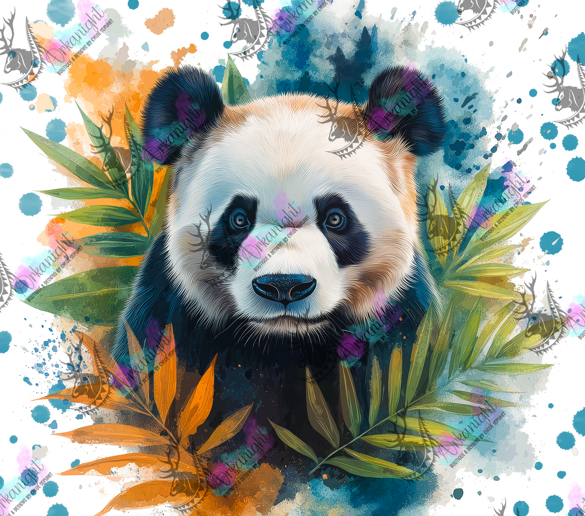 Numérique - Collection Watercolor Realism - Panda