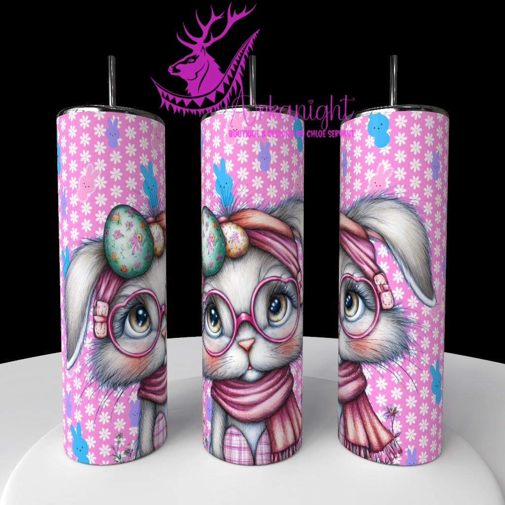 Gourde sur commande - Collection Pâques 2026 - Vintage - Cute Pink Bunny