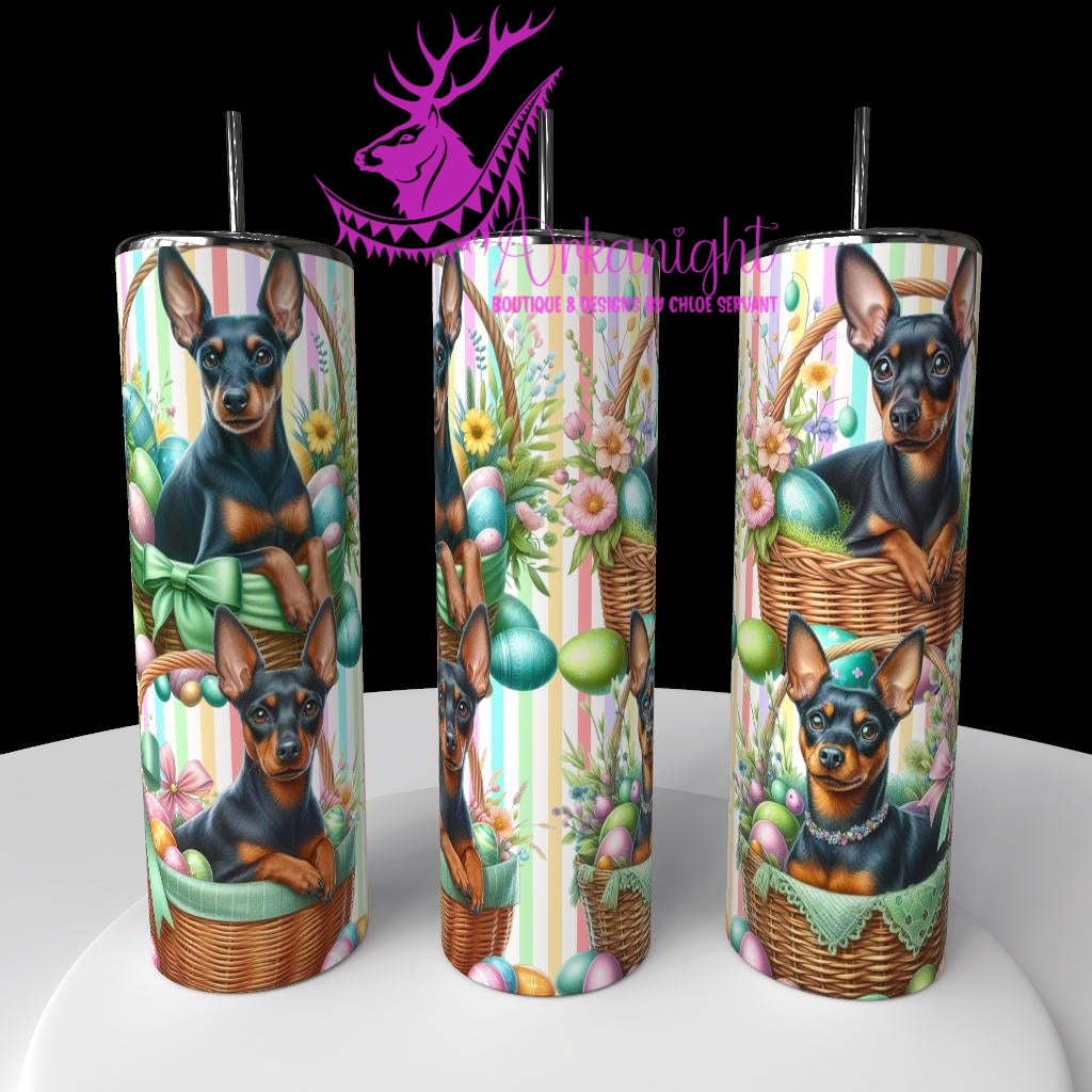 Gourde sur commande - Collection Pâques 2026 - Chiens - Pinsher