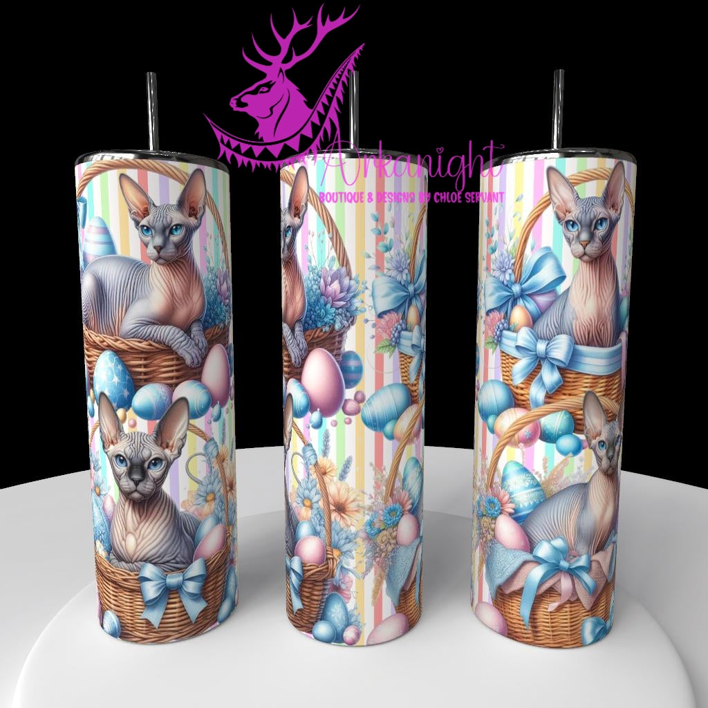 Gourde sur commande - Collection Pâques 2026 - Chats - 09