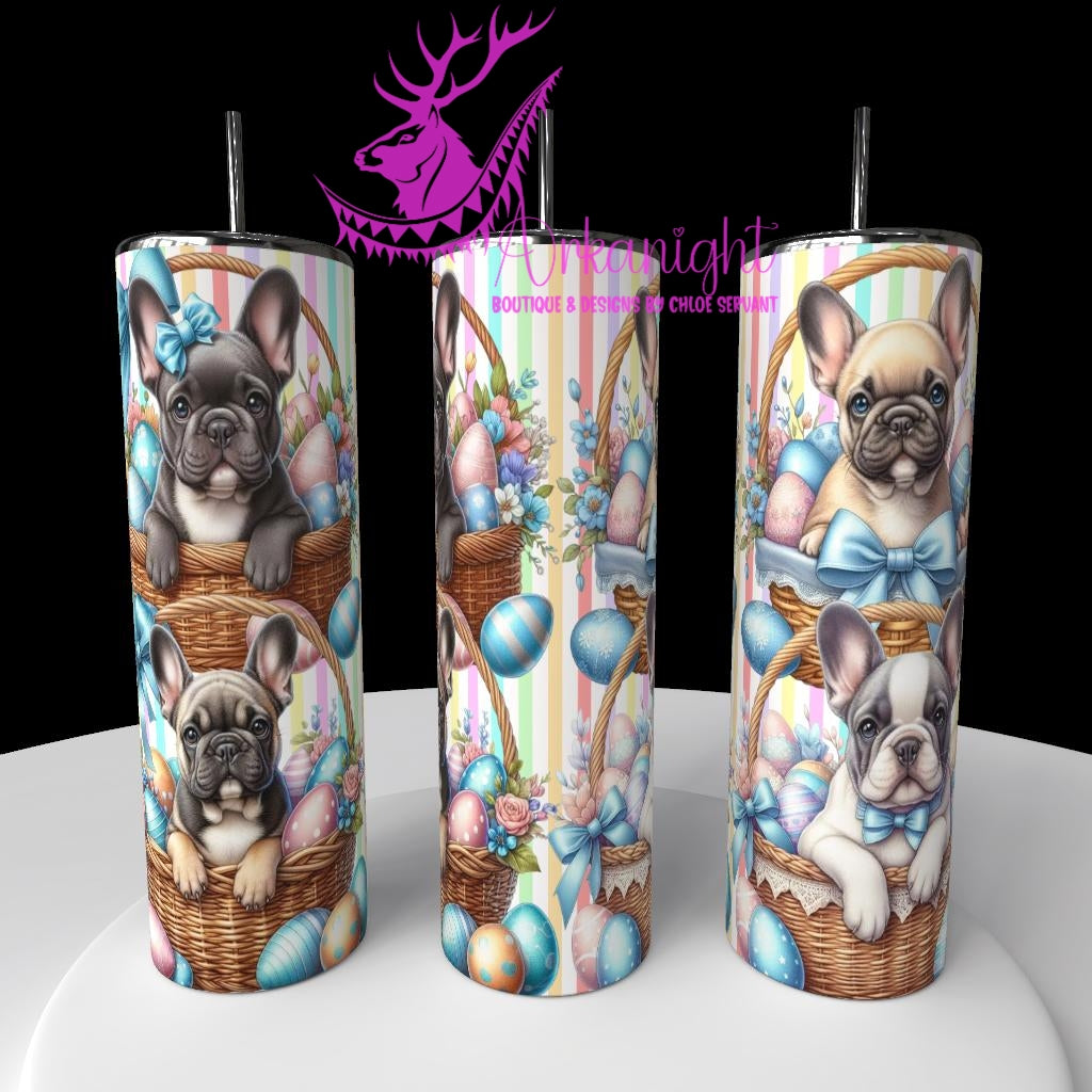 Gourde sur commande - Collection Pâques 2026 - Chiens - French Bulldog