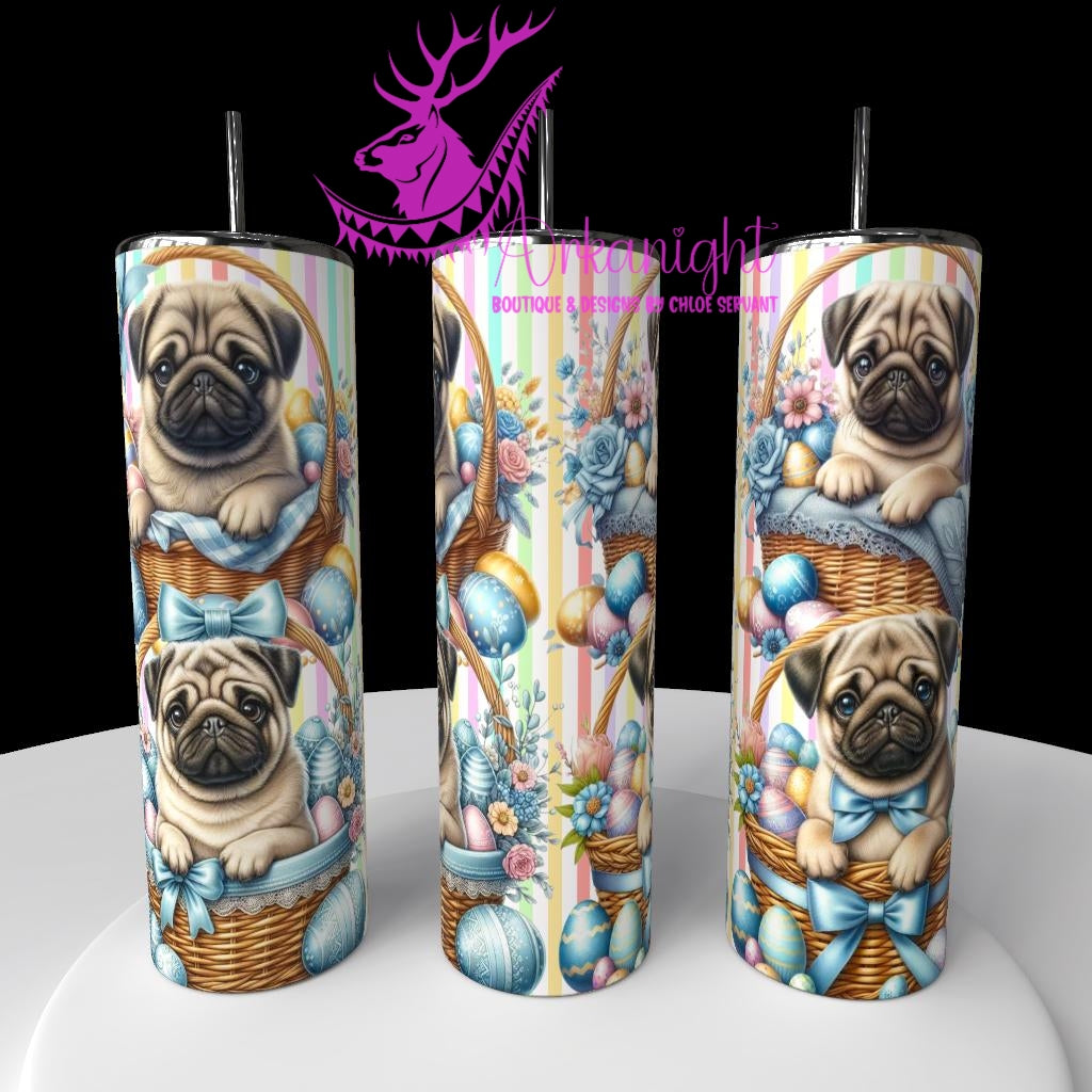 Gourde sur commande - Collection Pâques 2026 - Chiens - Pug