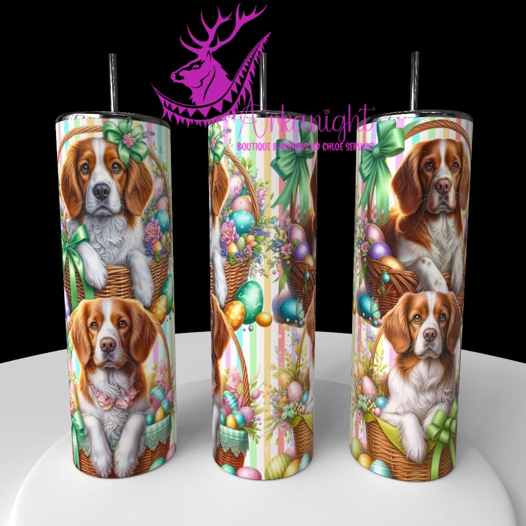 Gourde sur commande - Collection Pâques 2026 - Chiens - Brittany
