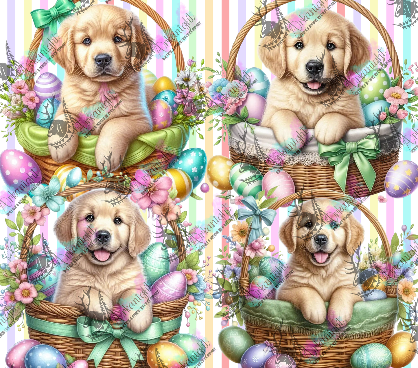 Numérique - Collection Pâques 2026 - Chiens - Golden Retriever