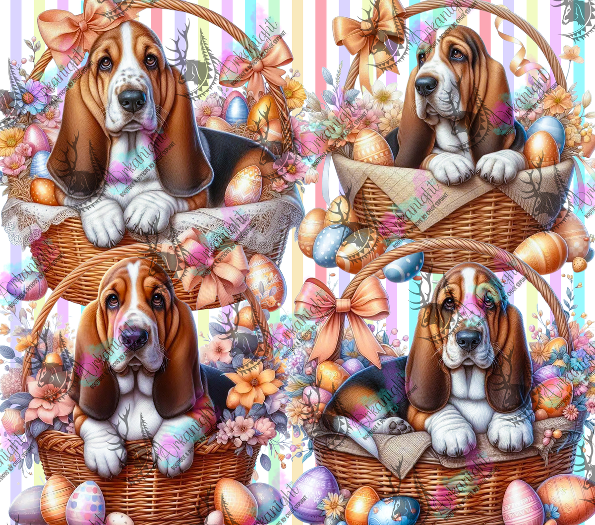 Numérique - Collection Pâques 2026 - Chiens - Basset Hound