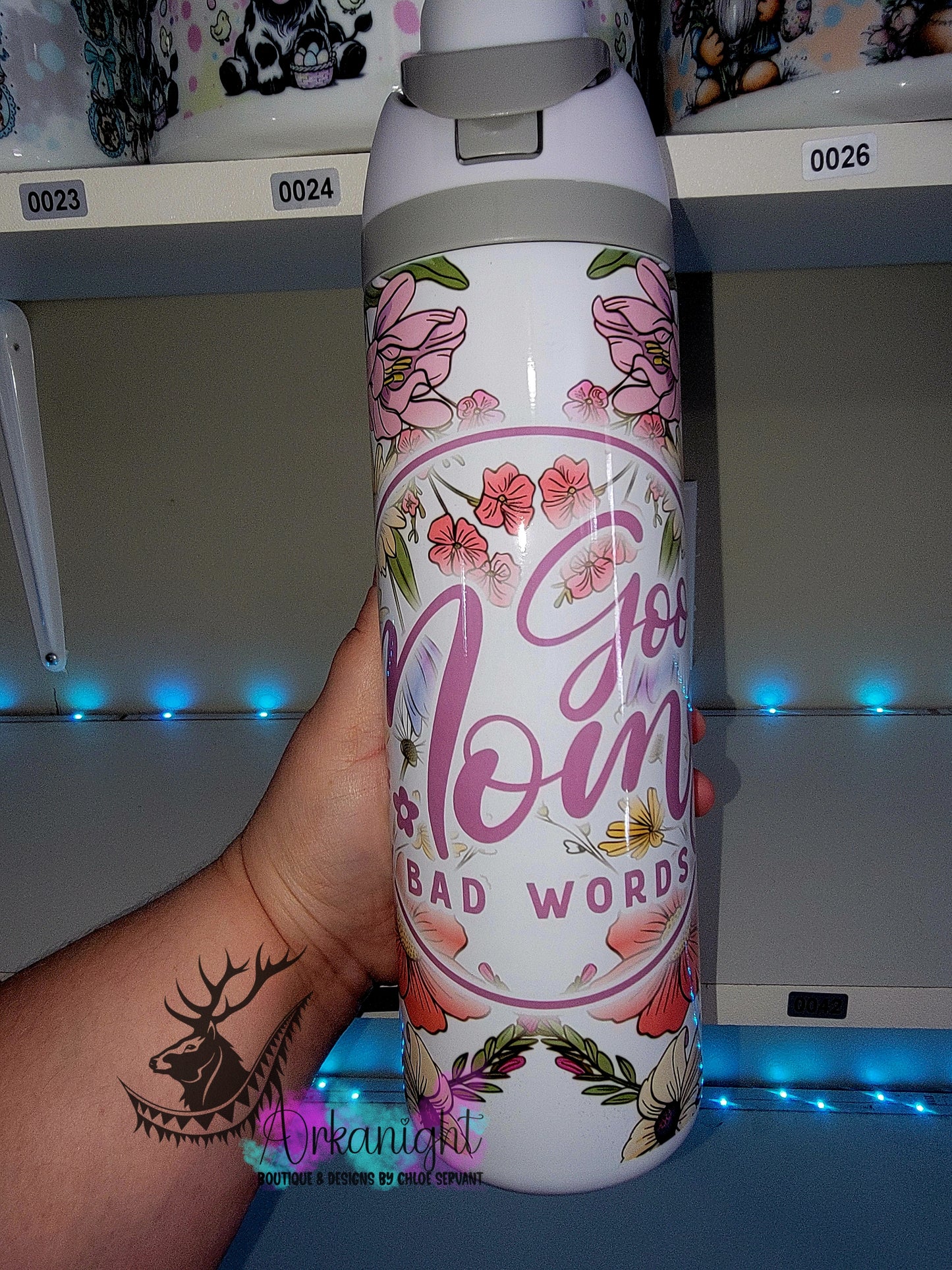 Owala DUPE 24 oz sur commande - Good Mom say bad words
