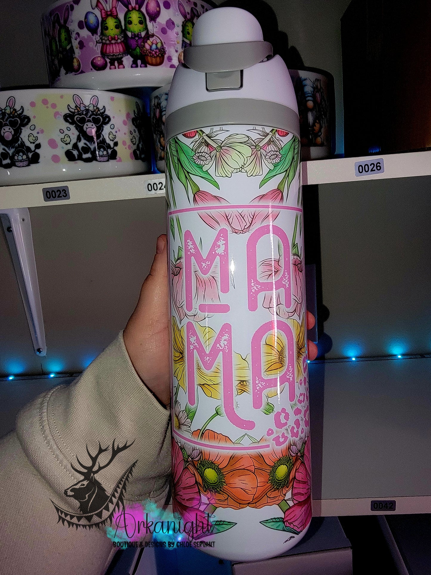 Owala DUPE 24 oz sur commande - MaMa Fleurie