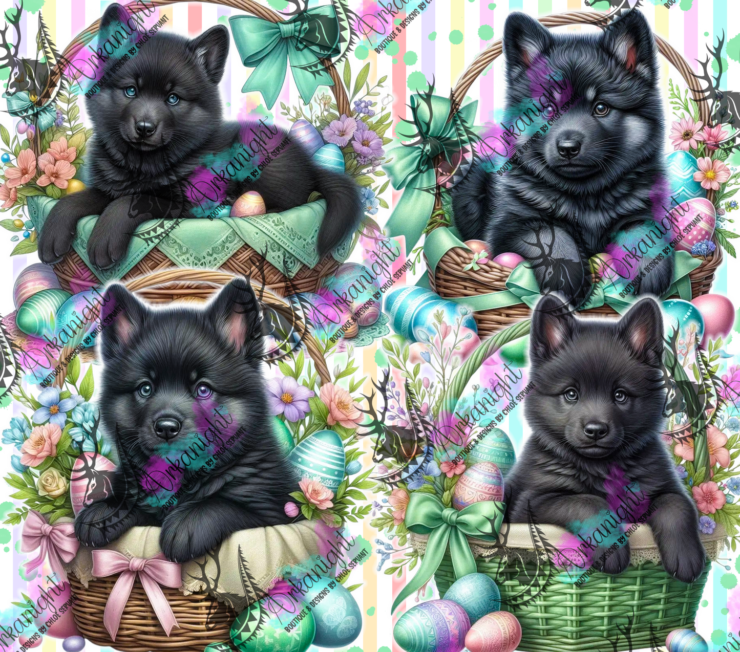Numérique - Collection Pâques 2026 - Animaux - Loup