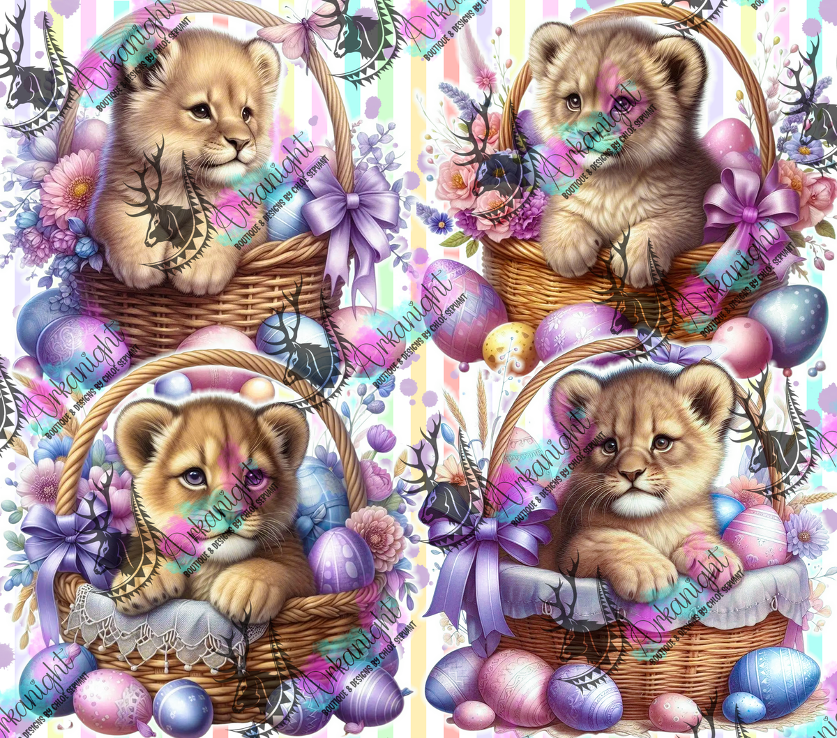 Numérique - Collection Pâques 2026 - Animaux - Lion