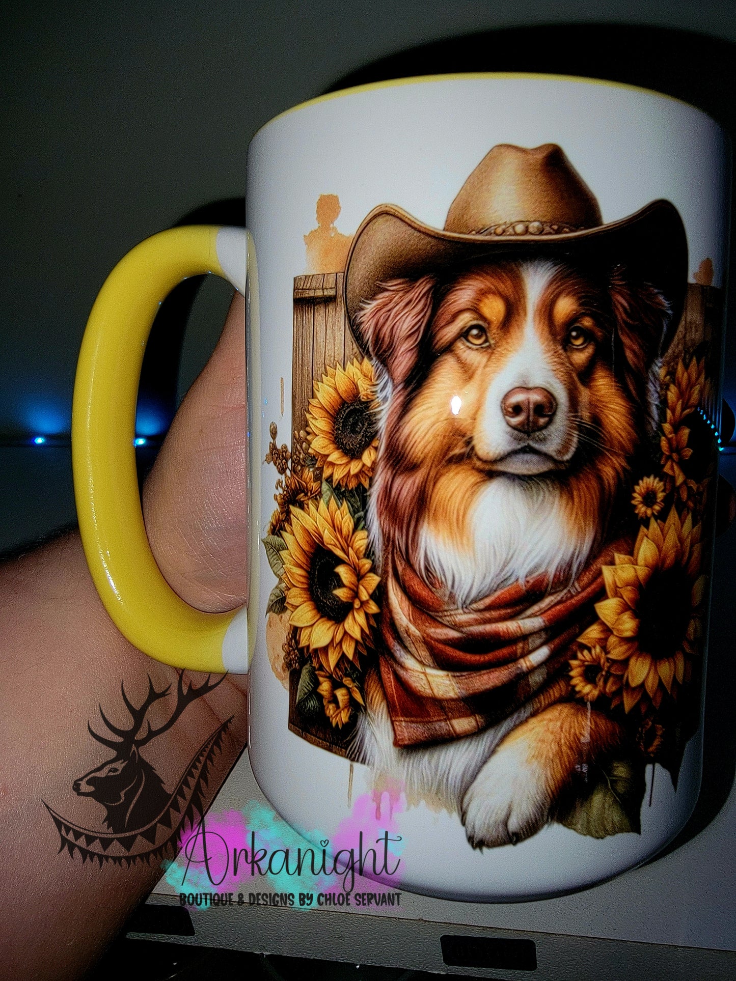 Tasse en céramique sur commande - Collection Western 2026 - Berger Australien