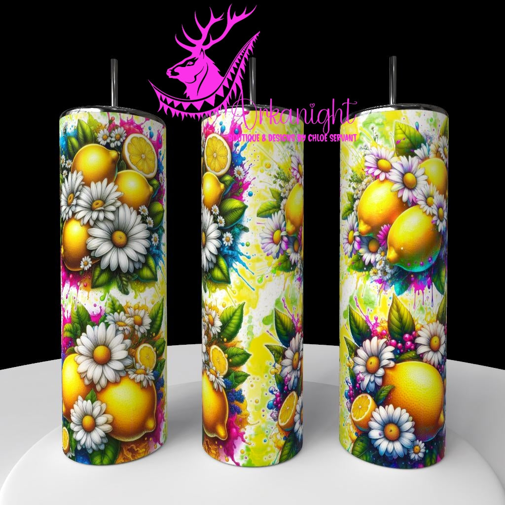 Gourde sur commande - Collection Vivid Colors & Flowers - Fruits - Citron