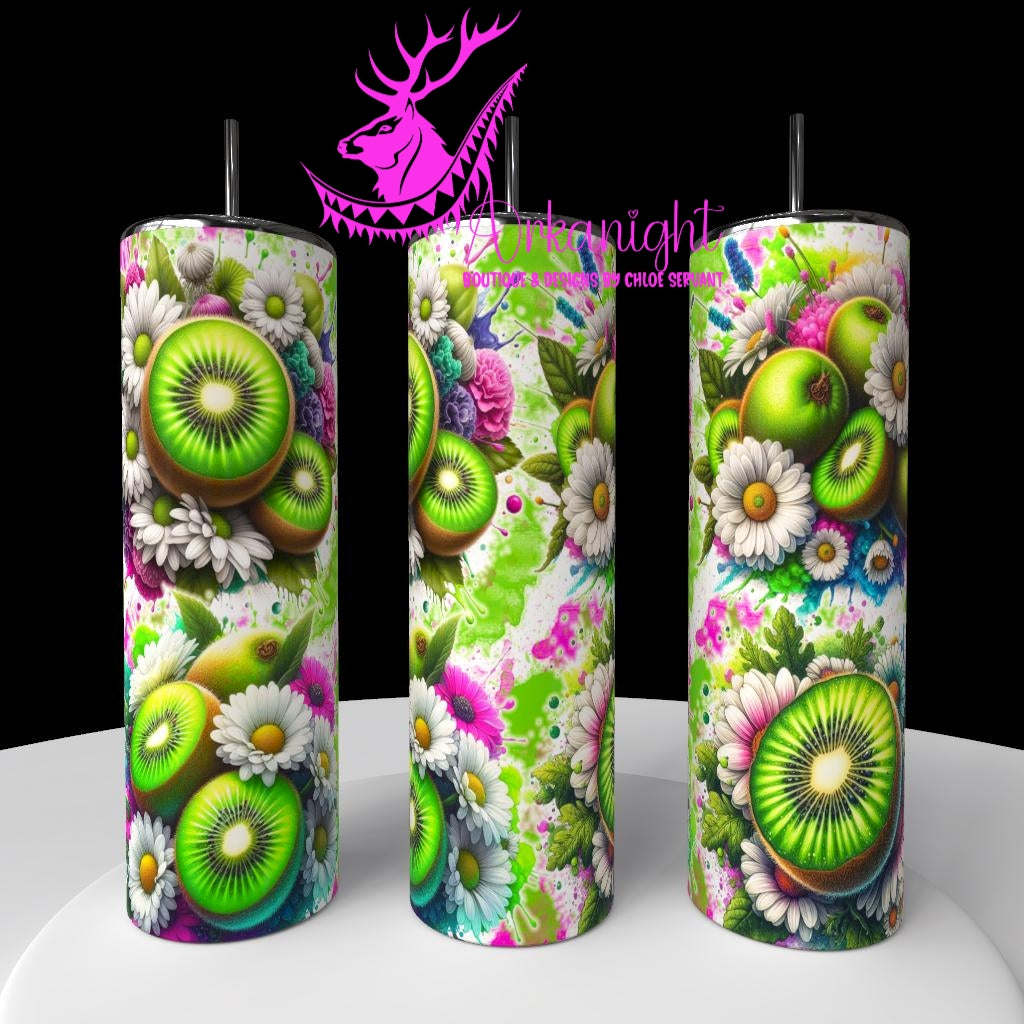 Gourde sur commande - Collection Vivid Colors & Flowers - Fruits - Kiwi
