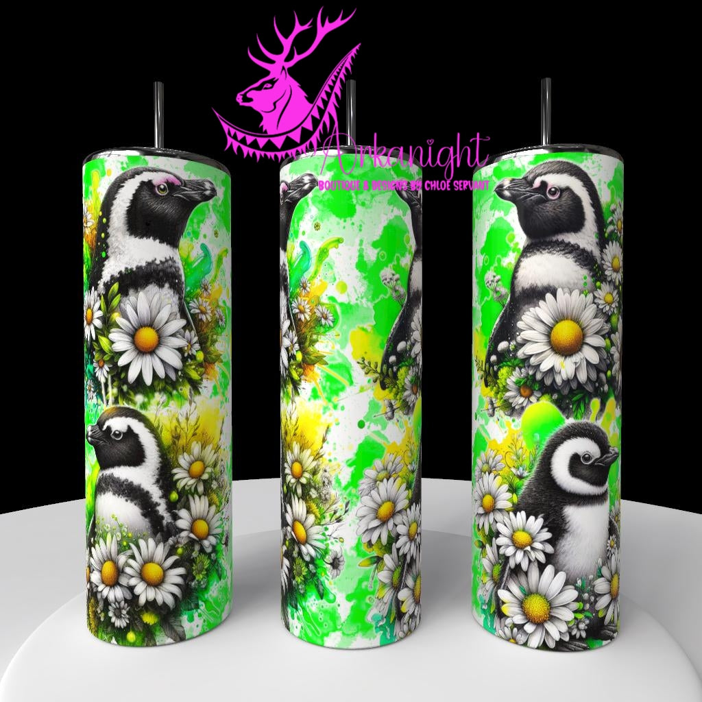 Gourde sur commande - Collection Vivid Colors & Flowers - Animaux - Pingouin