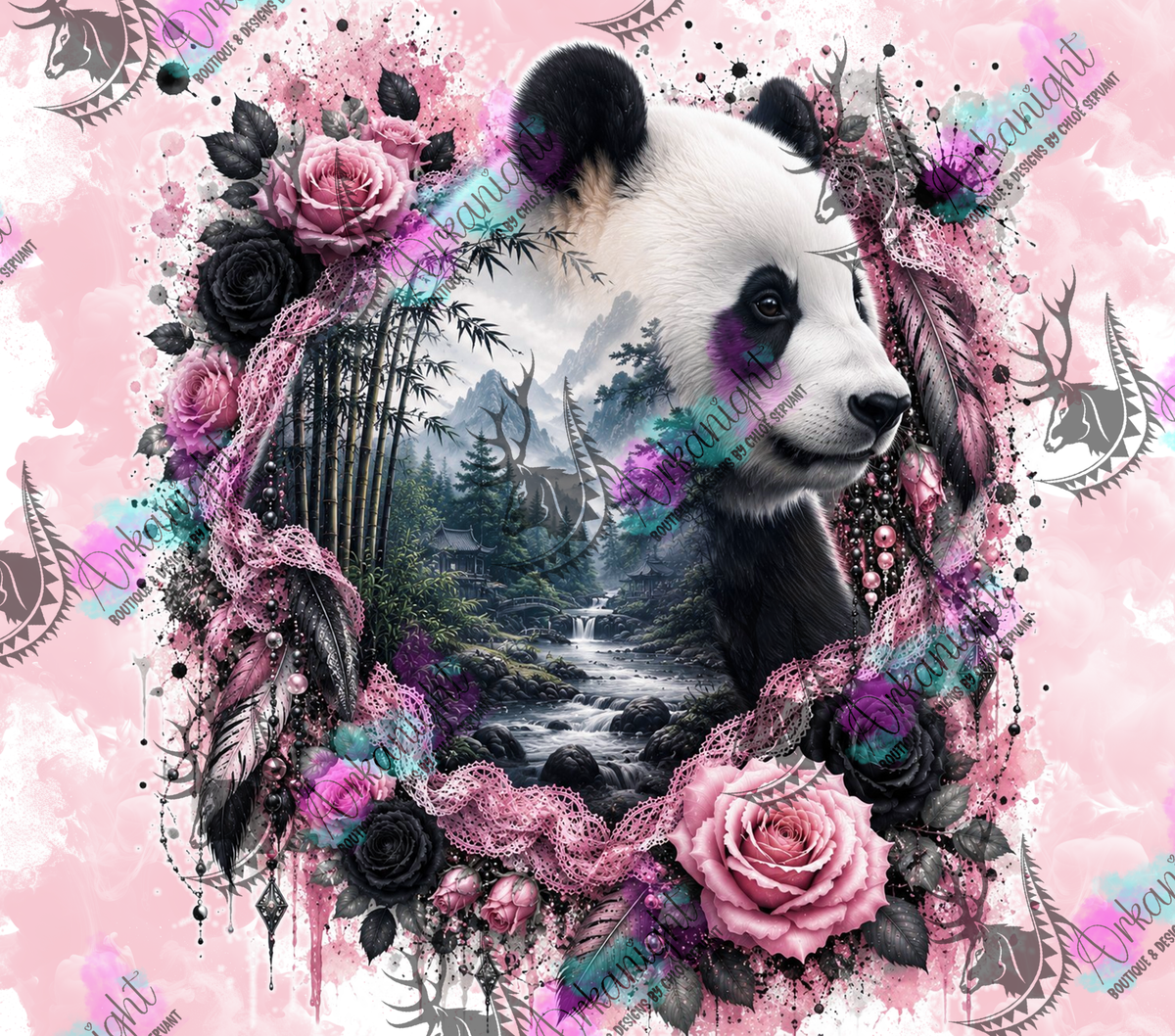 Numérique - Collection Boho 2026 - Double Exposition - Panda