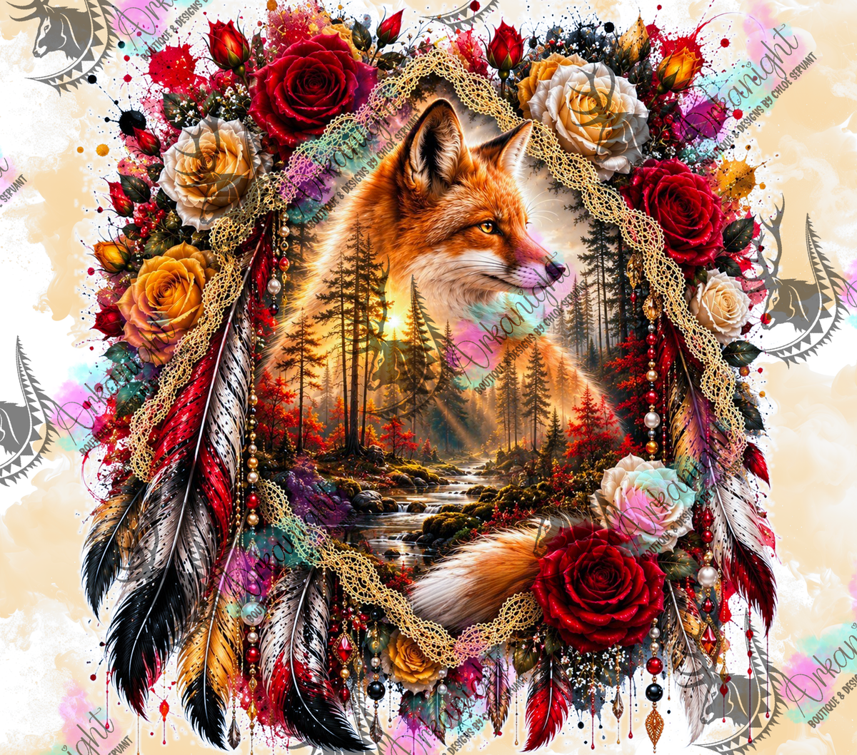 Numérique - Collection Boho 2026 - Double Exposition - Renard
