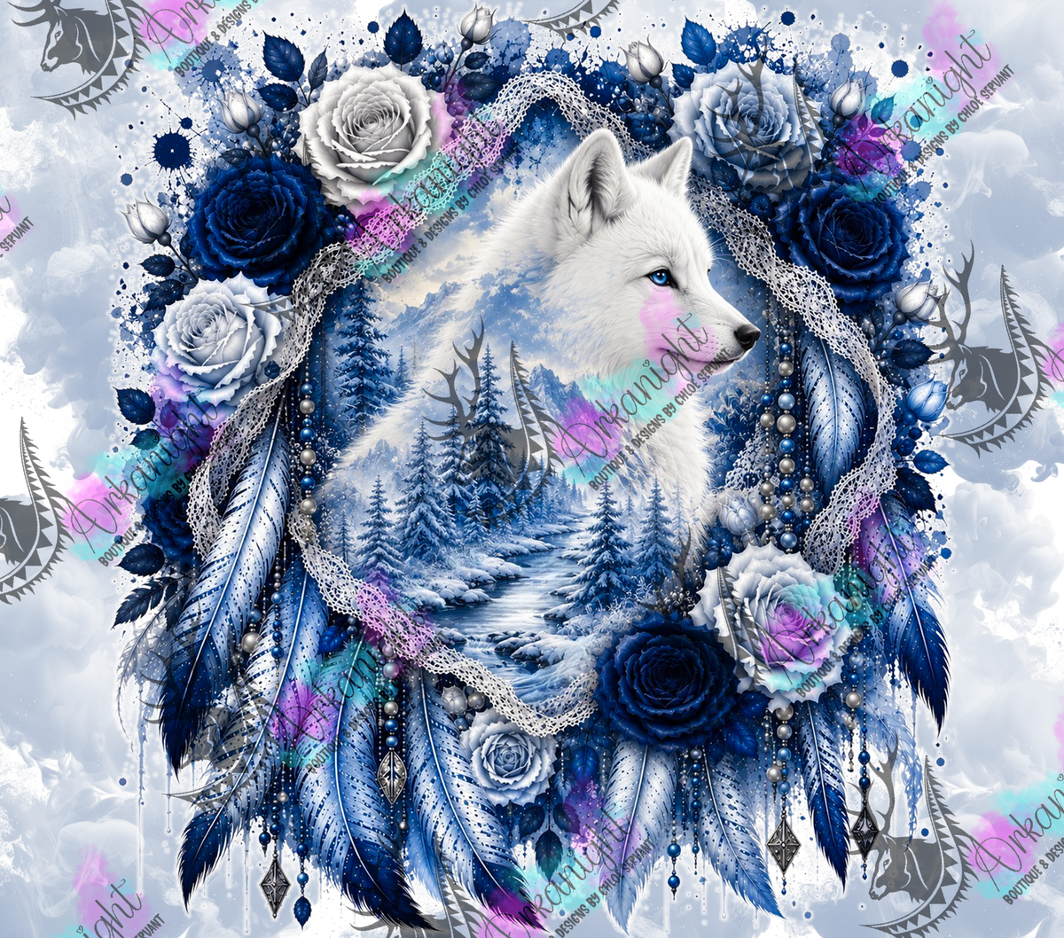 Numérique - Collection Boho 2026 - Double Exposition - Renard Blanc