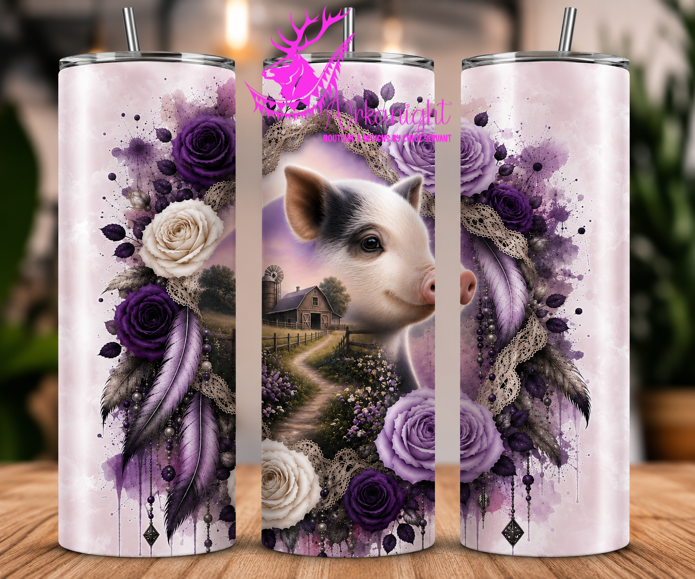 Gourde sur commande - Collection Boho 2026 - Double Exposition ♡ Cochon