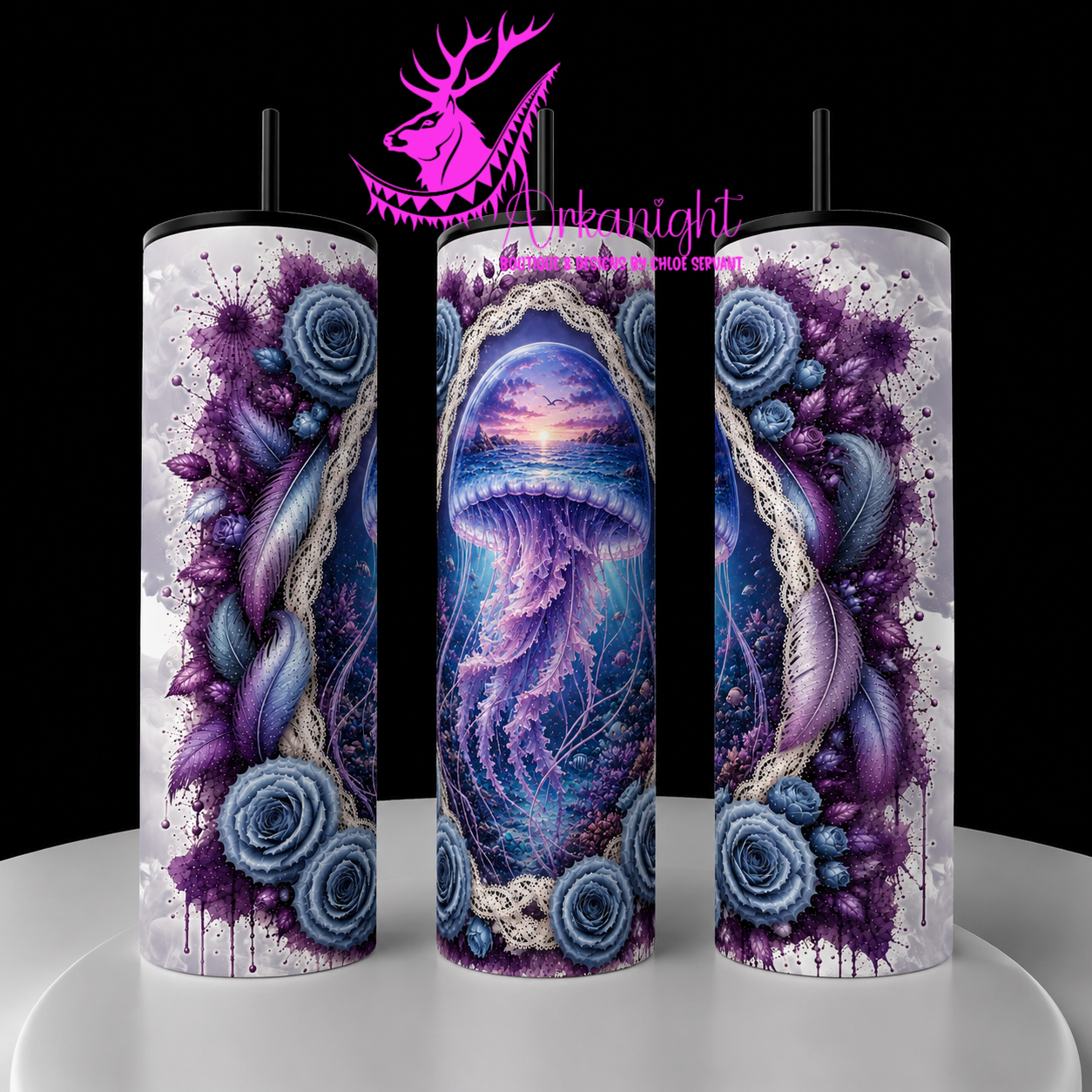 Gourde sur commande - Collection Boho 2026 - Double Exposition ♡ Méduse