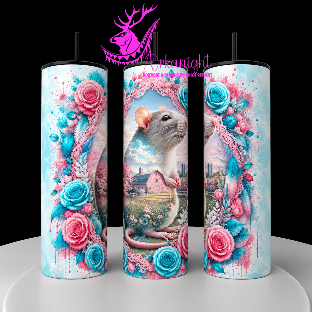 Gourde sur commande - Collection Boho 2026 - Double Exposition ♡ Rat