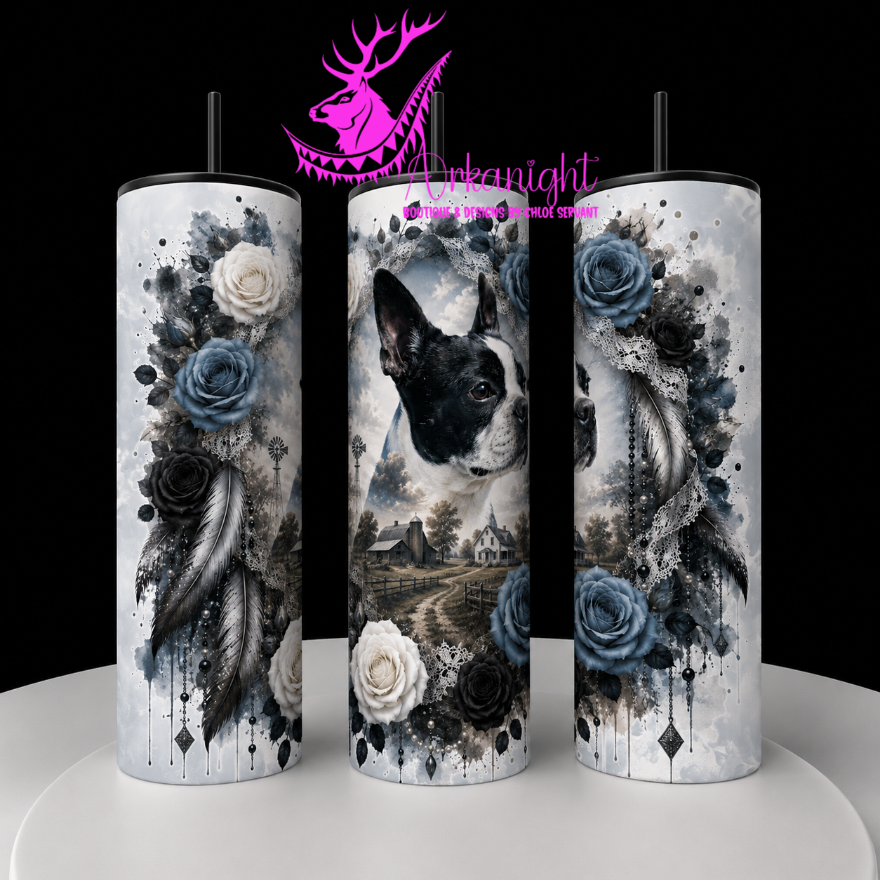 Gourde sur commande - Collection Boho 2026 - Double Exposition ♡ Portrait ♡ Zak