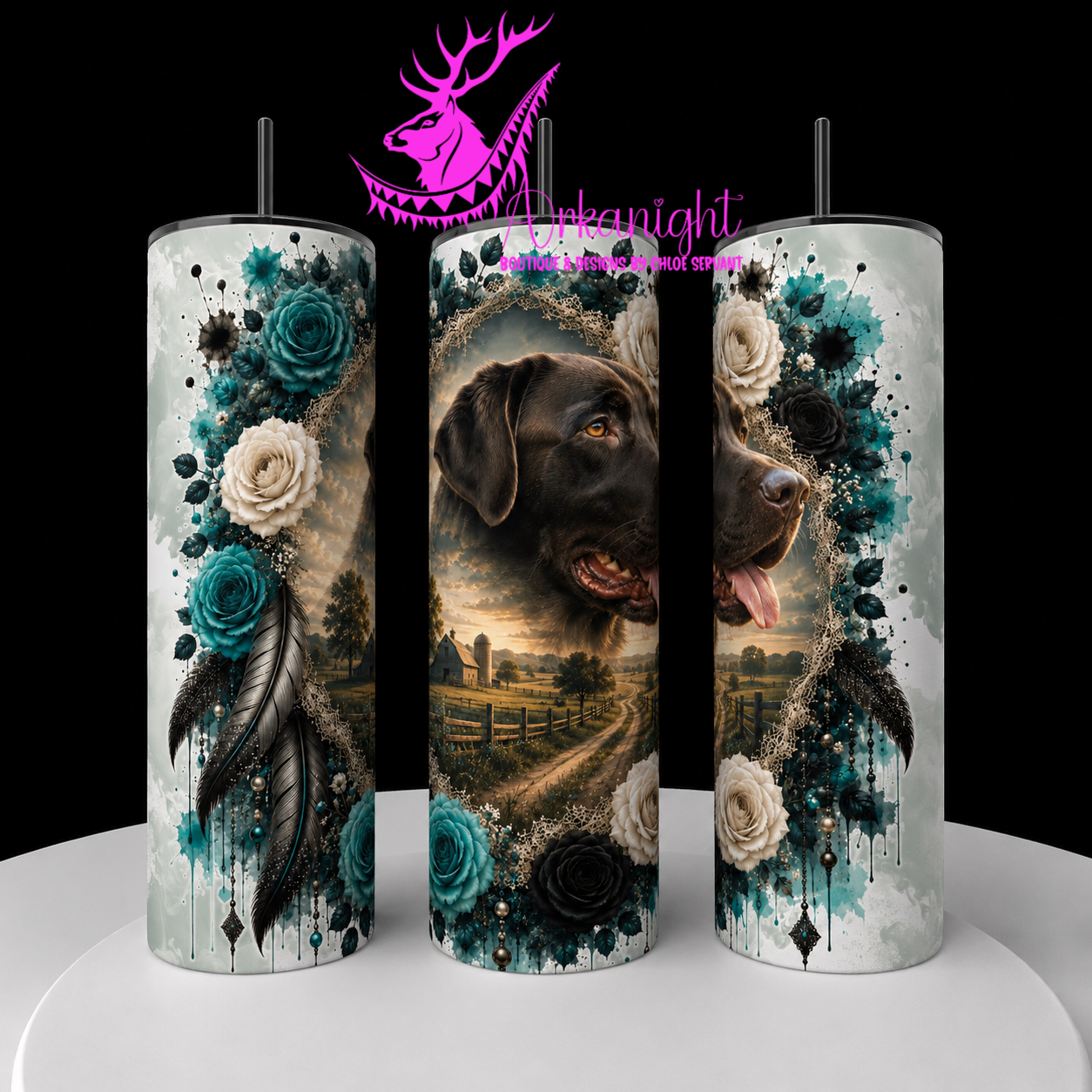 Gourde sur commande - Collection Boho 2026 - Double Exposition ♡ Portrait ♡ Arthur