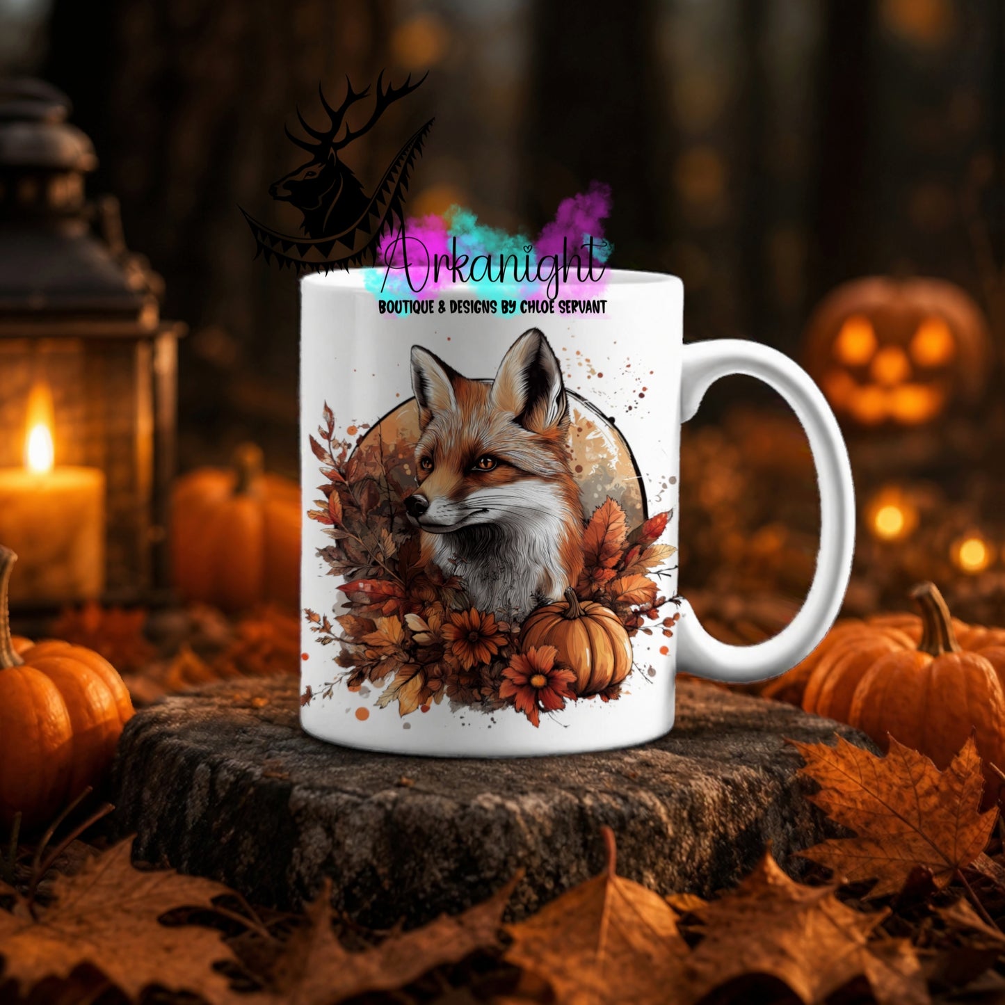 Numérique - Tasse en céramique - Collection Automne ♡ Renard