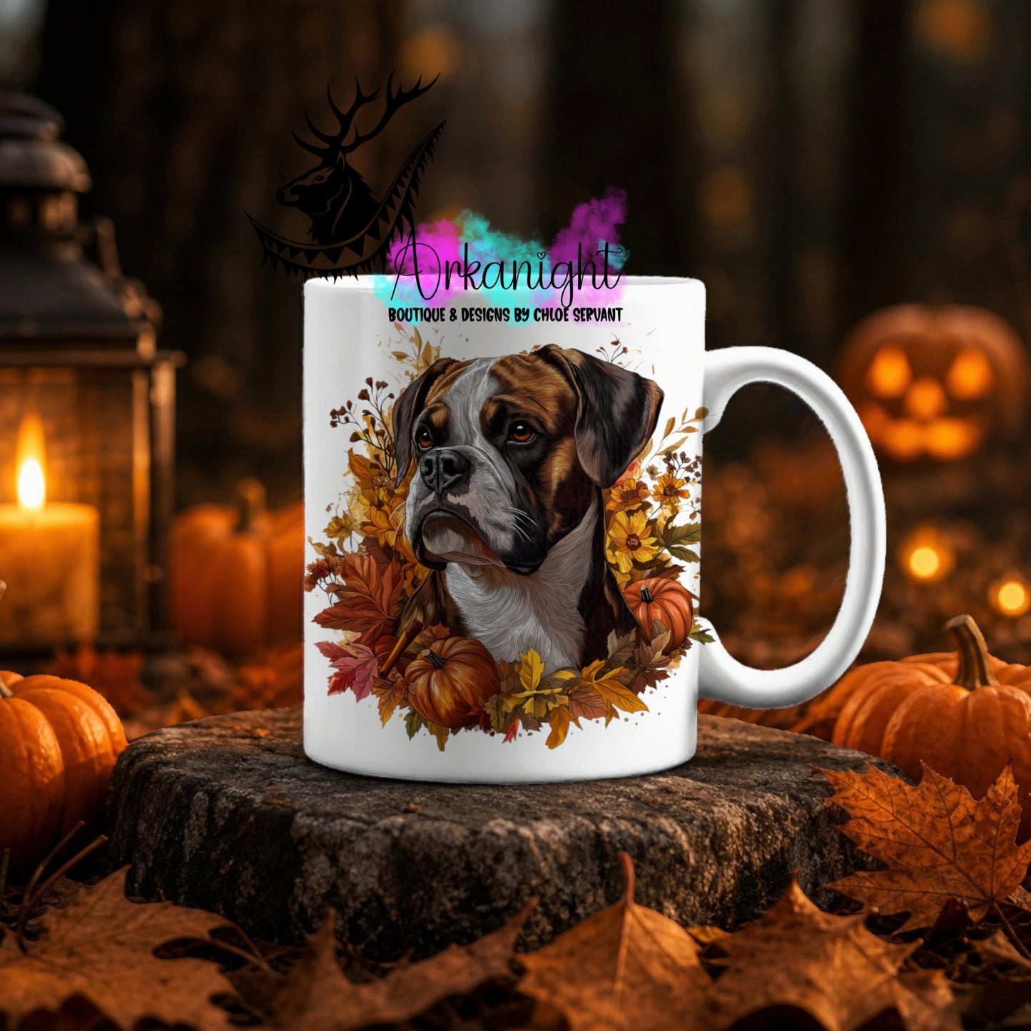 Numérique - Tasse en céramique - Collection Automne ♡ Boxer