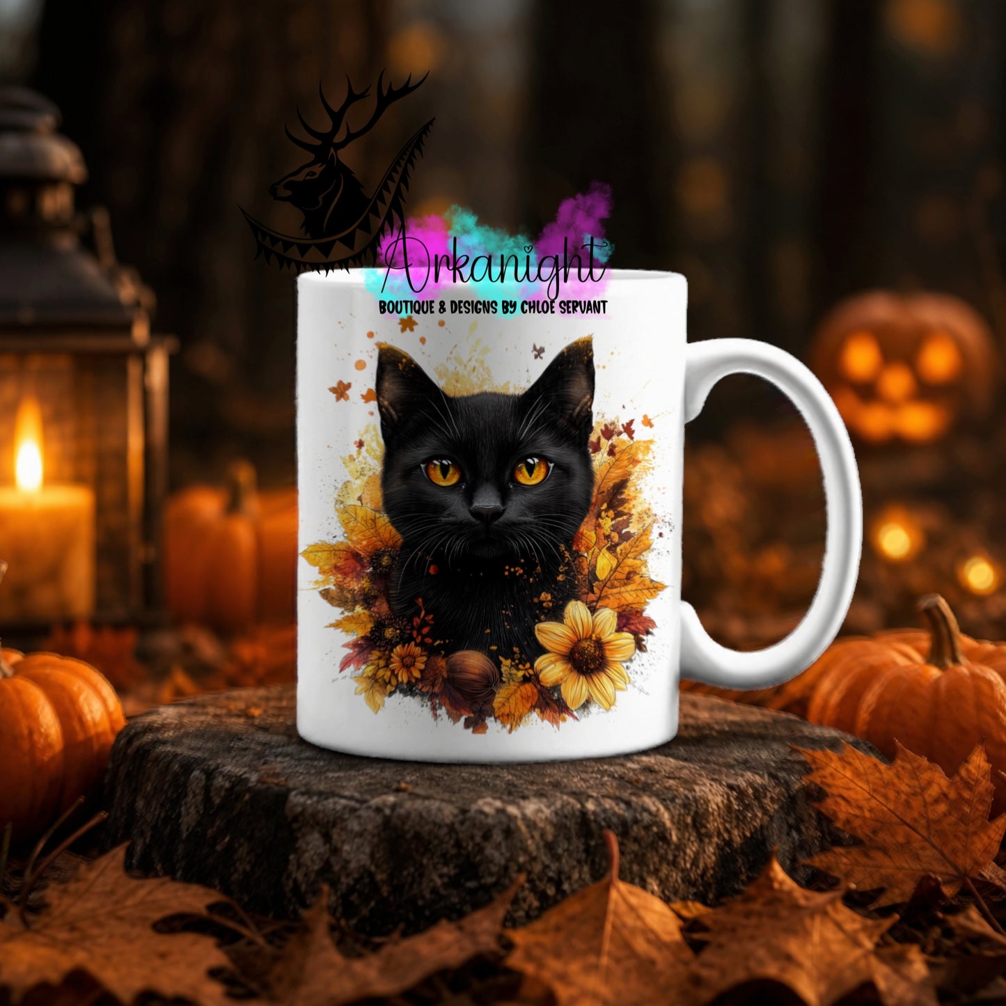 Numérique - Tasse en céramique - Collection Automne ♡ Chat - 02