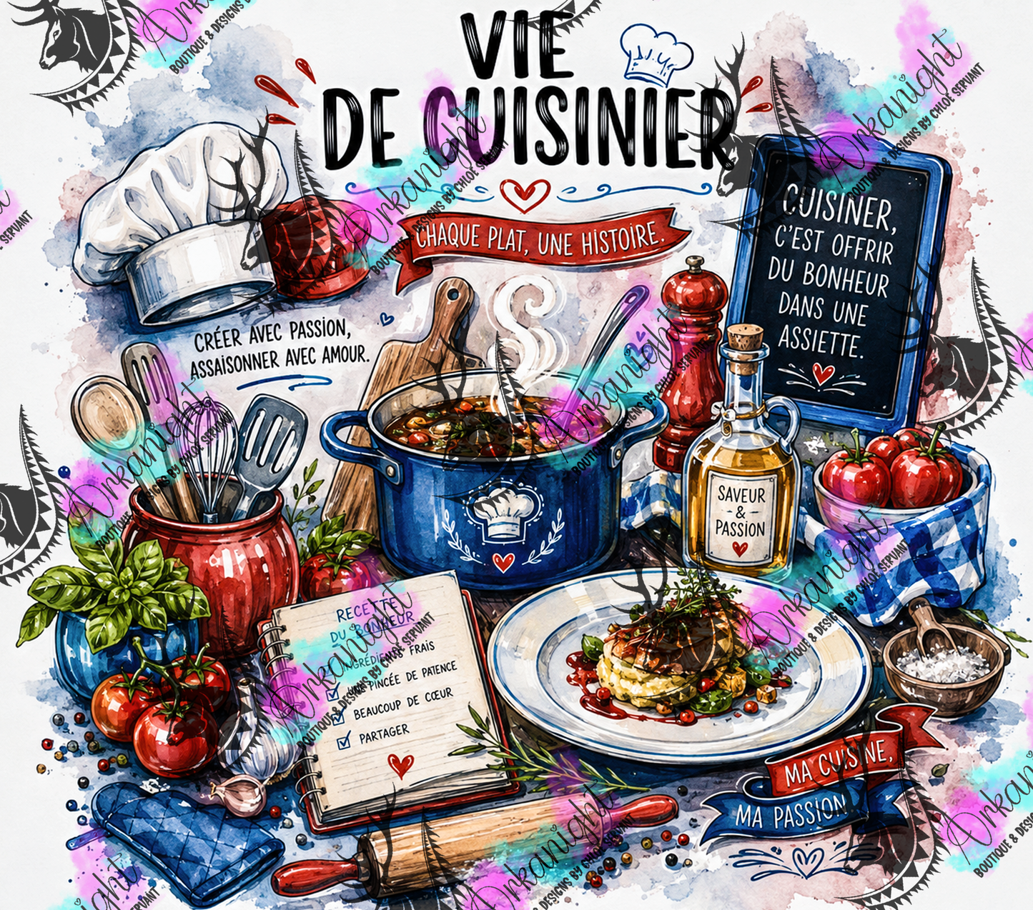 Numérique - Collection Occupation & Passion - Vie de Cuisinier