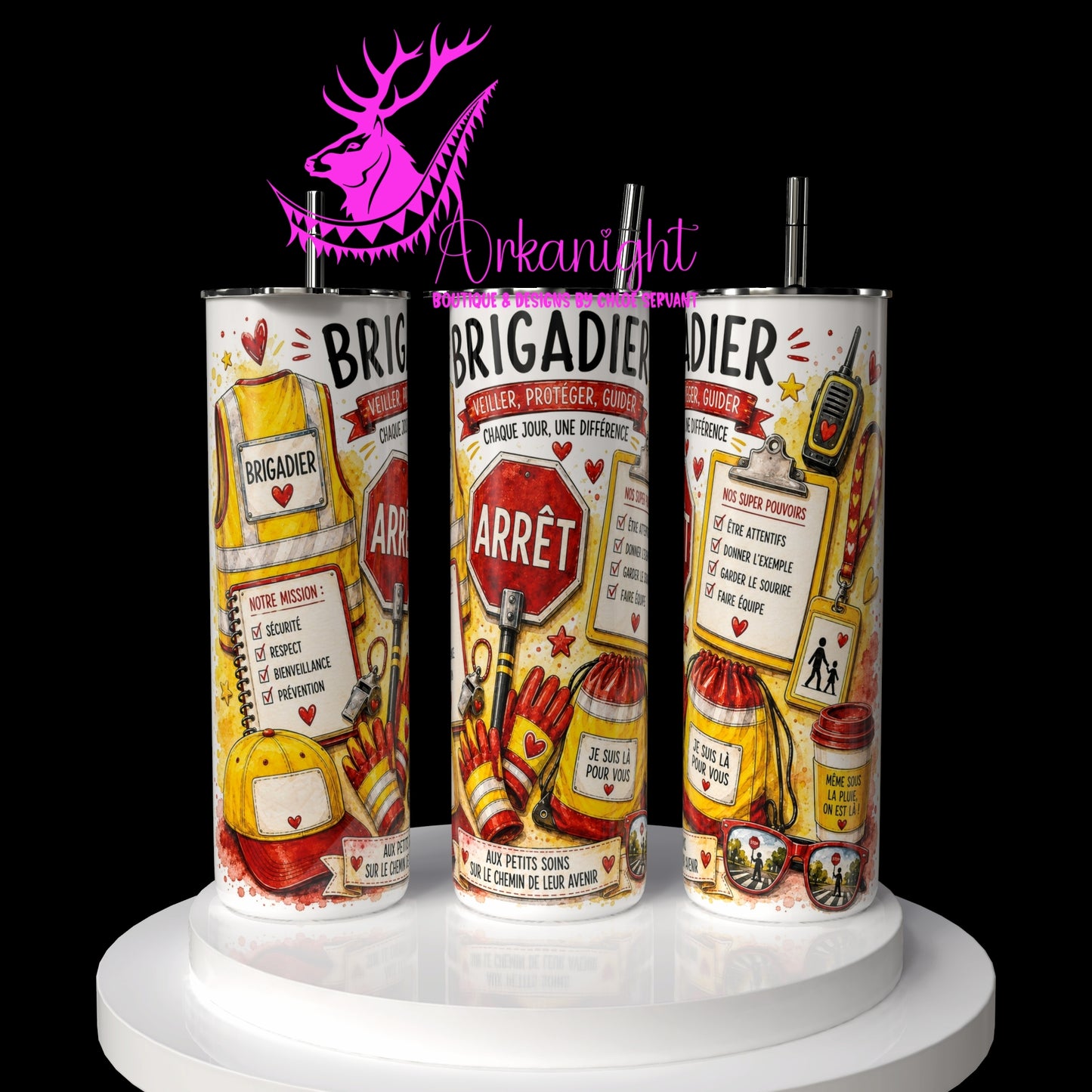 Gourde sur commande - Collection Occupation & Passion - Brigadier