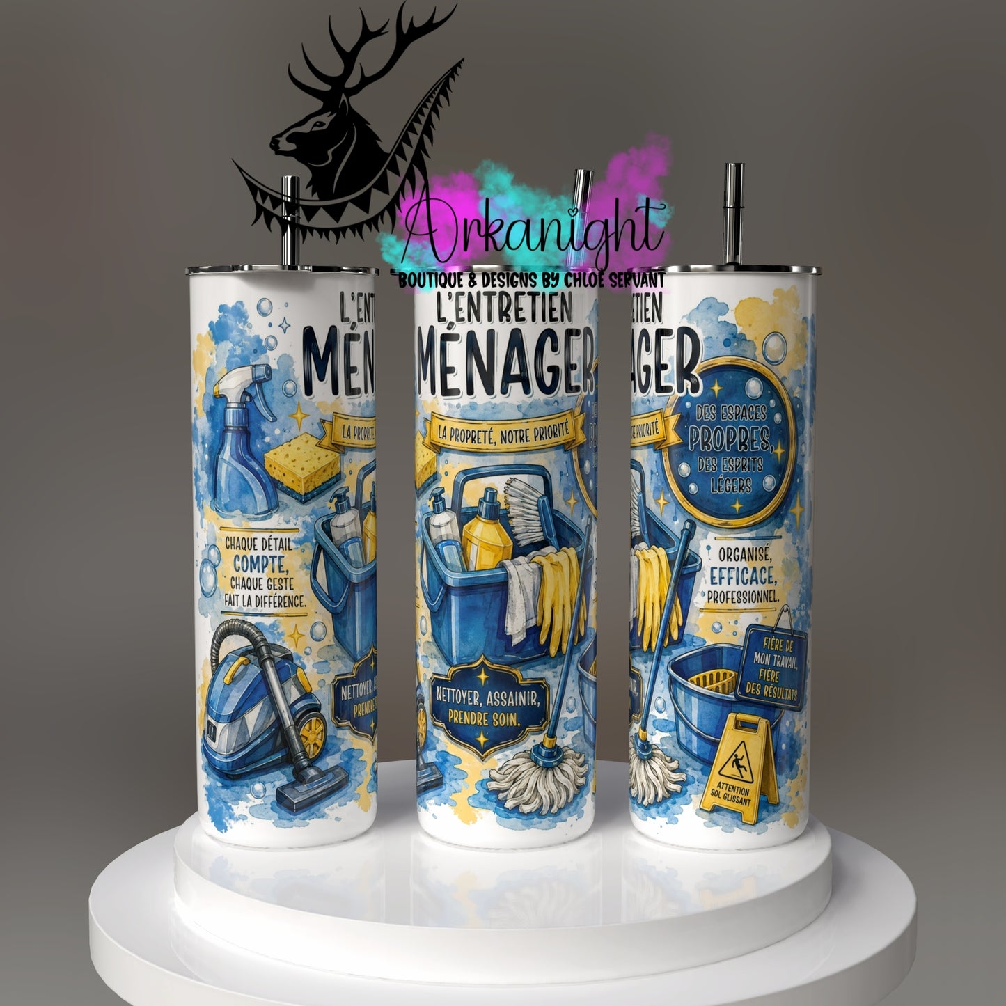 Gourde sur commande - Collection Occupation & Passion - Entretien ménager