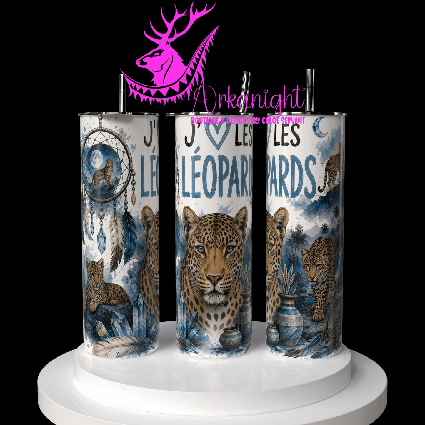 Gourde sur commande ♡ Collection Boho 2026 ♡ Animaux ♡ Leopards
